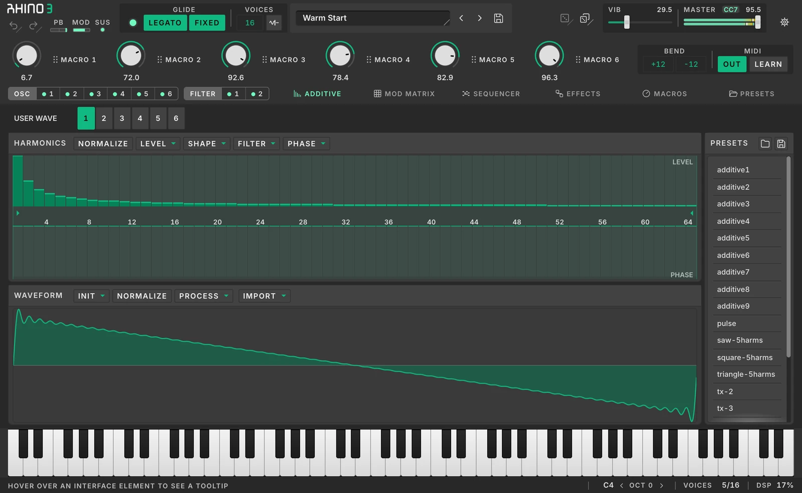 Rhino 3 Additive page